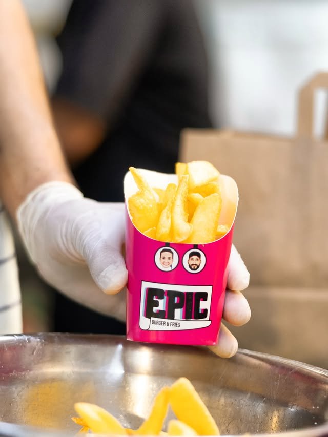 Pembe paket patates