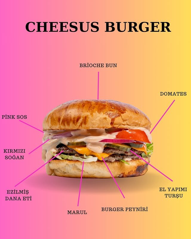 CHEESUS BURGER